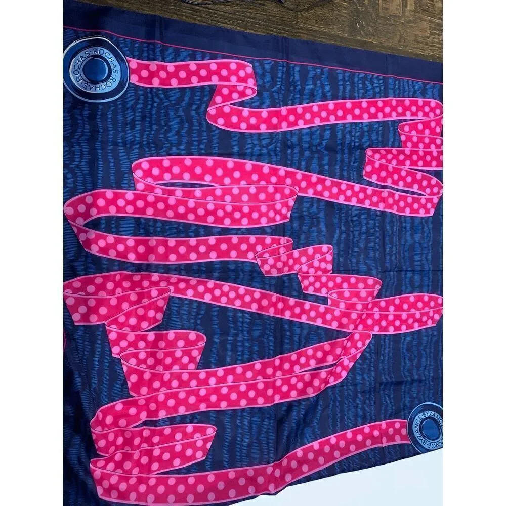 Rochas Byzance Paris Silk Square Scarf